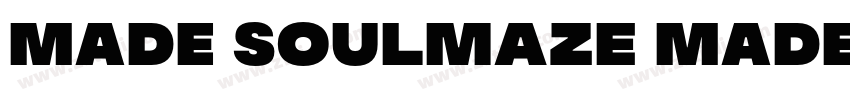 MADE Soulmaze MADE S字体转换